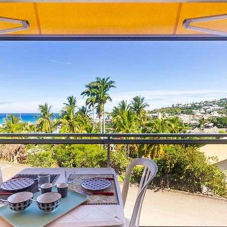 Cuty - Bel Et Spacieux Apt Avec Magnifique Vue Mer Et Piscine Saint Gilles Les Bains Exterior foto